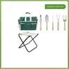 Tool bench hanging bag set 7-piece shovel watering can gloves tool kit Garden tools