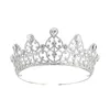 Hårklipp myfeivo full zirkon brud krona bröllop tiaras tillbehör prinsessan super fairy hq0788