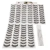 False Eyelashes 50 Pairs 3D False Eyelashes Fake Lashes Makeup Kit Lashes Extension Eyelashes Natural Thick Fake Lashes 5 Different Styles 230922