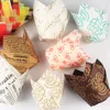 Gift Wrap 50Pcs 2023 Kraft Paper Cupcake Liner Baking Cup Box Wedding Birthday Candy Dragee Container Cake Boxes And Packaging