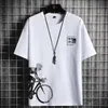 Herren-Trainingsanzüge, Sommer-Herren-Trainingsanzug, 2-teiliges Set, modisch, lässig, solides Kurzarm-T-Shirt und Shorts, Sportanzug, atmungsaktive Herrenbekleidung 230922