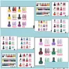 Vernis à ongles Vernis à ongles Salon d'art Santé Beauté Nouvelle Mode Spécial 26 Couleurs en option pour les ongles Stam Print 10 ml Drop Dhbc2 Livraison Dhkes