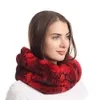 Cycling Caps Mask's Winter Snakeskin Print Faux Fur Warm Neck Warmer Scarfs 230922