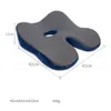 Cuscino/Cuscino Decorativo Deodar Memory Foam Cuscino del Sedile Ortopedico Coccige Cuscino per Sedia da Ufficio Cuscino di Supporto per Seggiolino Auto Cuscino per Massaggio per Alleviare Il Dolore all'anca 230923