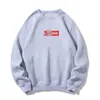 Herren Hoodies Sweatshirts Designer Pullover Roter gestickter Buchstabe Rundhals Langarm Pullover Pullover Plüsch Paar Solid Sweatshirt Mantel Mode