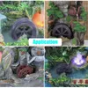 Aquariums DIY Garden Plastic Water Wheel 17CM 22CM 27CM 31CM 40CM China Fengshui With Shaft Rockery Running Drive Landscape 230923