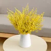 Decoratieve bloemen 2 stuks wit gras herfst kunstbloem hoge kwaliteit voor bruiloft woonkamer buiten huisdecoratie boeket nep plant