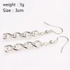 Dangle Shandelier SG Gold DNA Earrings Molecular Women Girls Gift Fashion Brincos Jewelry279a