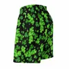 Men's Shorts Summer Board St Patrick's Day Sports Patrick Irish Lucky Shamrocks Design Beach Quick Dry Swim Trunks Plus Size