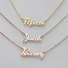 Pendant Necklaces Kay Name Necklace Custom For Women Girls Friends Birthday Wedding Christmas Mother Days Gift288p