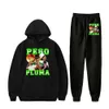 Tracksuits dos homens Peso Pluma Merch Tracksuit Define Homens Casual Hoodies Moletom Sweatpants 2 Peça Set Masculino Pulôver Moda Streetwear Roupas 230923