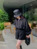 Jaquetas femininas Coreia do Sul Sol Casaco Feminino Verão 2023 Casual Slim Solto Manga Comprida Camisa de Ar Condicionado Com Capuz Curto Top