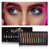 Combinazione ombretto/liner 12 pezzi/lotto glitter eyeliner liquido paillettes luccicanti metallizzati perlescenti eyeliner ombretto trucco cosmetico impermeabile 230923