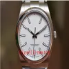 Fournisseur d'usine Top qualité montres de luxe saphir perpétuel 39mm sans date cadran blanc bombé 114300 automatique mécanique Mens311I