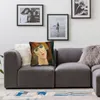 Kissen Madame Kisling Überwurf für Zuhause, dekorativ, Amedeo Modigliani Gemälde, 40 x 40 cm, Kissenbezug für Wohnzimmer