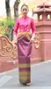 Etnische kleding Thailand traditioneel voor dames opstaande kraag toprok Thaise sytle clubhuis restaurant Greeter kleding jurk