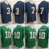 Sam Audric Hartman Estime College 후퇴 저지 Kelly Green Classic Navy Mesh Jersey Mens