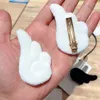 Hair Accessories 1 Pairs Angel Wing Clips For Women Girls Plush Hairpin Kids Cute Cartoon Clip Pins Hairgrip Christmas