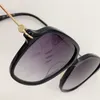 نظارة شمسية جديدة تصميم أزياء مربعة 1271O إطار المعادن المعدنية البسيطة الشكل الحديث النمط الشعبي النمط متعدد الاستخدامات UV400 حماية نظارات