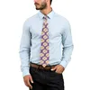 Gravatas borboletas Daisy Chains Tie Flower Art Print Gráfico Pescoço Bonito Colar Engraçado Para Homens Negócios Gravata Acessórios