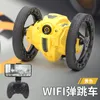 RC stuntauto speelgoed, 60 cm stuiterhoogte, 720P camera WIFI FPV, rechtop lopen, 360 ° draaien, muziekverlichting, verjaardagscadeaus voor kinderen,