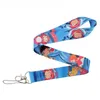 Chaveiro de designer Anime japonês Spirited Away Lanyards Cool Neck Strap Chaves do telefone móvel ID Card Holder Cordão para chaves DIY Pendurado Corda Lanyards CC