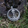 Chains Witch Moon Natural Mushroom Necklace For Women Personality Charm Jewelry Gives Friend