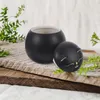 Storage Bottles Ceramic Jar Loose Tea Coffee Canister Cookie Container Cereal Candy Jars Lids Holder