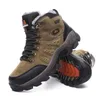 Boots Winter Plush Warm Men's Boots Comfortable Non-slip Hiking Walking Boots Men's Outdoor Hunting Tactical Sports Men's Snow Boots 230923