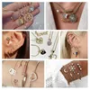 チャームターキー邪悪なブルーアイサンムーンスタージュエリーを作る金色の色diy earringsブレスレットネックレスバルクアイテム卸売