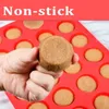 Andra evenemangsfestleveranser runda bageriformar silikon bakpanna för konditorisk form cupcake muffin mögel donuts tvål chokladverktyg 230923
