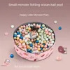Baby Rail Little Monster Foldable Convenient Ocean Ball Pool Bobo Pool Boys and Girls Baby Safe Entertainment Toy Pool Children's Home 230923