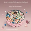 Baby Rail Little Monster pieghevole comoda piscina con palline oceaniche Bobo Pool ragazzi e ragazze intrattenimento sicuro per bambini piscina giocattolo casa per bambini 230923