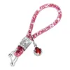 Luxur Crystal Car Keychain for Women Keychain -tillbehör med bling strass Fashionabla bilnyckelkedja för bilnycklar gåva