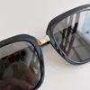 Nowy projekt mody kwadratowy oko oko oko oka 0090 klasyczna rama octanowa prosta popularny styl wszechstronne okulary ochronne UV400 na zewnątrz
