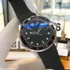 Wysokiej jakości zegarki 007 300 m mechaniczne automatyczne zegarki 42 mm Sapphire Glass Waterproof Designer Watch Mężczyźni