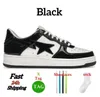 Kvinnor Mens Fashion Designer Casual Shoes SK8 STA PATENT LEATHER Black Grey ABC Color Camo Combo Pink Green Orange Sports Trainers Sneakers TA22