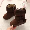 Bottes Bottes de neige épaisses rembourrées pour enfants, bottes d'hiver chaudes et antidérapantes pour filles, bottes décontractées à la mode mignonnes 230923