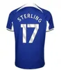 23 24 ENZO PALMER Fußballtrikot-Set MUDRYK 2023 2024 Fußballtrikot STERLING NKUNKU CUCURELLA JACKSON CAICEDO JAMES T. SILVA LAVIA drittes 3. Herren-Kinder-Set mit Uniformen