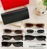 Designer Sl Luxusmarke Metall Y Kleine schwarze Sonnenbrille Spiegelrahmen Brille Mode Männer und Frauen Qualität Trend Sonnenbrille 557 mit Box UEU1