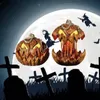 その他のイベントパーティーのサプライはハロウィーンノイズアクティブ化されたアニメーショントーキングカボチャは、不気味な雰囲気のレイアウトクラフト小道具ホリデーギフト230923を作成します