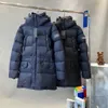 Mann Designer Mittellange Version Puffer Damen Daunen Winterjacke Parkas Gestreift Kariert Dicker Warmer Mantel Damen Winddichte Streetwear