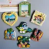 Fridge Magnets USA Magntes Hawaii Maui O' AHU Saipan Tourist Souvenir Home Decoration Gifts 230923