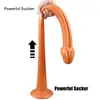 Anal Toys Liquid Silicone Super Long Plug Big Dildos Stimulate Anus and Vagina Soft Dilator Penis Sex Toy Dick Butt Phallus 230923