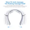 Benmassager Genpibear Smart Electric Neck Massager Axel kroppsmassager Lågfrekvens Magnetisk terapi Puls Märta Reliefverktyg Hälsovård 230923