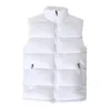 Gilet da uomo Gilet elegante Cappotto Giacca senza maniche da uomo Tinta unita Lavabile Cerniera slim fit