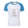 T-shirts pour hommes personnalisés imprimés mode coton chemise homme femme haut bricolage votre comme po ou logo blanc enfants t-shirt personnalisé t-shirt