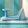 Bathing Tubs Seats Baby Bath Seat Can Sit Lie Down born Non Slip Round Bathtub Seat With Non Slip Soft Mat Universal Safety Support Bath Chair 230923
