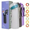 Water Bottles Scented Air Up Flavored Water Bottle Sports Fashion Fitness Straw Mug With Air Up Flavor Pods/ Cap Tritan Plastic Water Bottle 230923