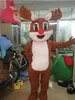 Hallowee Xmas Deer Mascot Costume Cartoon Anime Teme Postacie Carnival dla dorosłych unisex sukienka świąteczna fantazyjna sukienka imprezowa